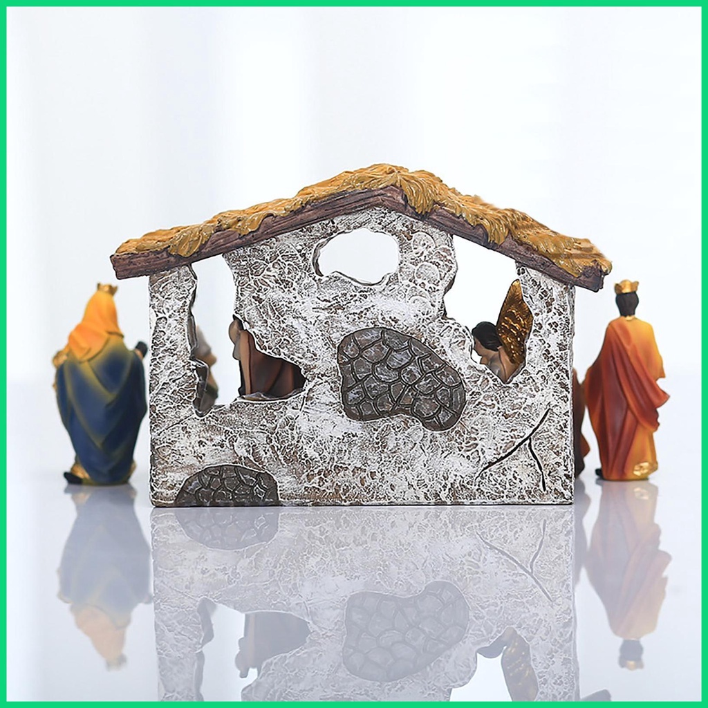 Mô Hình Tượng Chúa Jesus Bằng Resin Tự Nhiên Dùng Trang Trí Giáng Sinh