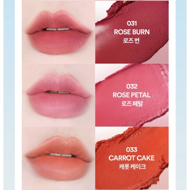 Bộ son dưỡng thuần chay có màu Tocobo Powder Cream/Glass Tinted/Vitamin Nourishing Lip Balm 3.5g