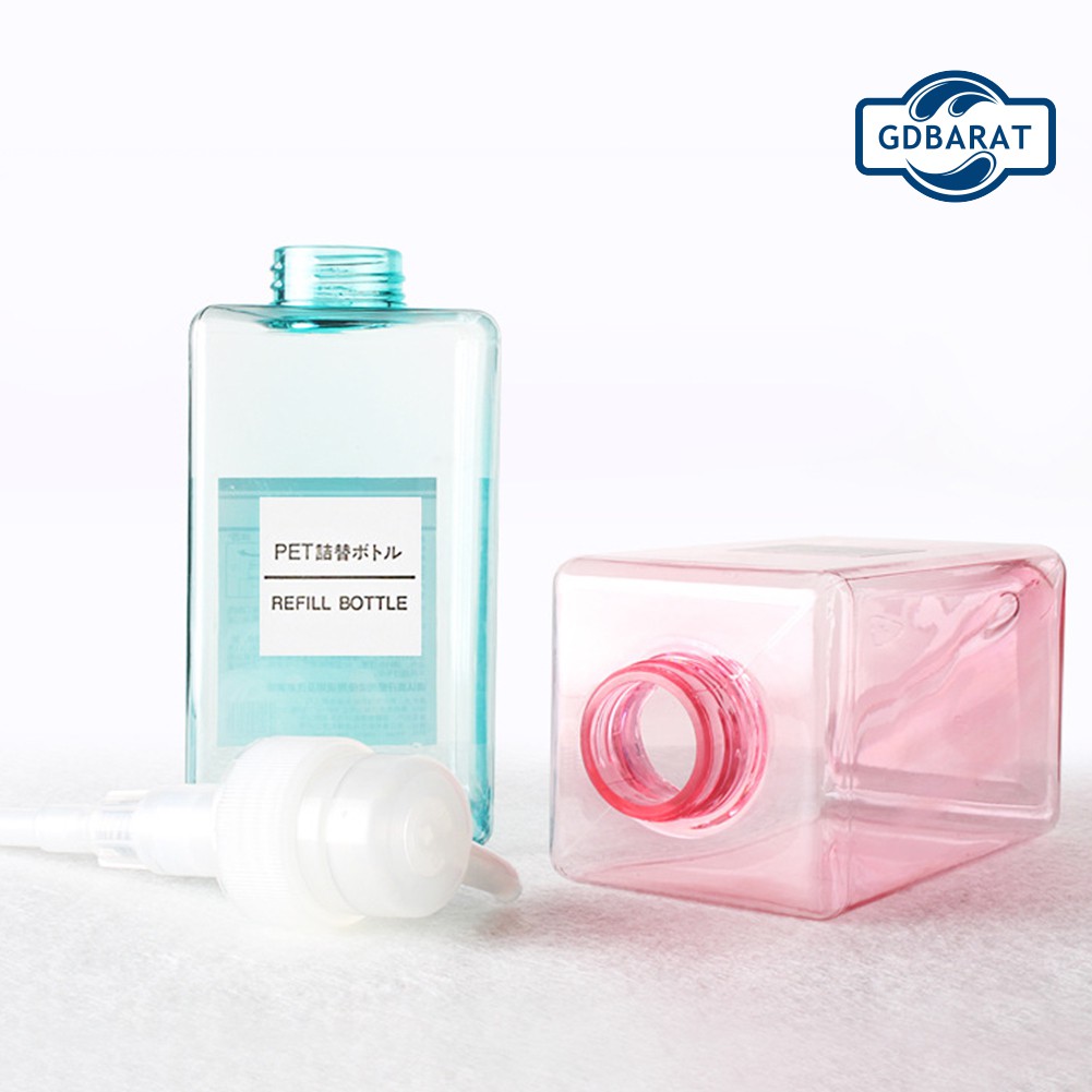 (Hàng Mới Về) Chai Rỗng Đựng Mỹ Phẩm Dạng Lỏng Có Thể Đổ Đầy 280ml