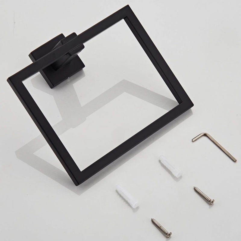 Giá Đỡ Khăn Tay Hình Vuông Gắn Tường Chống Gỉ Sét