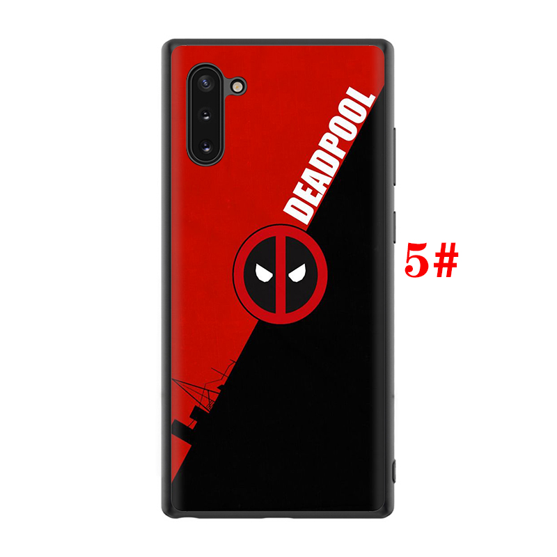 Ốp Điện Thoại Silicon Tpu Mềm Hình Deadpool Iron Man Marvel Cho Samsung J4 J6 J8 2018 J7 Core Pro J730 Sxe20