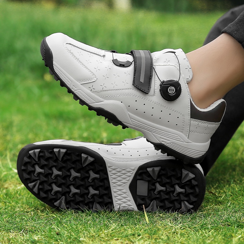 Giày Thể Thao Chơi Golf Chuyên Nghiệp Siêu Nhẹ Chống Trượt Chống Thấm Nước Cho Nam Và Nữ