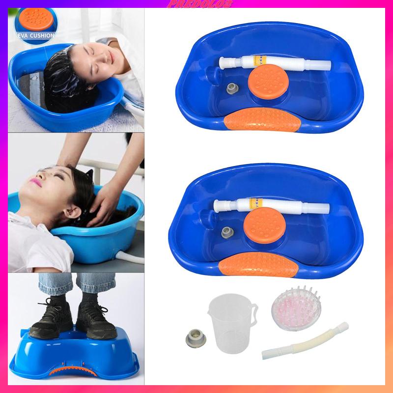 [Predolo2] Chậu Gội Đầu Có Ống Nước Tiêu Chuẩn