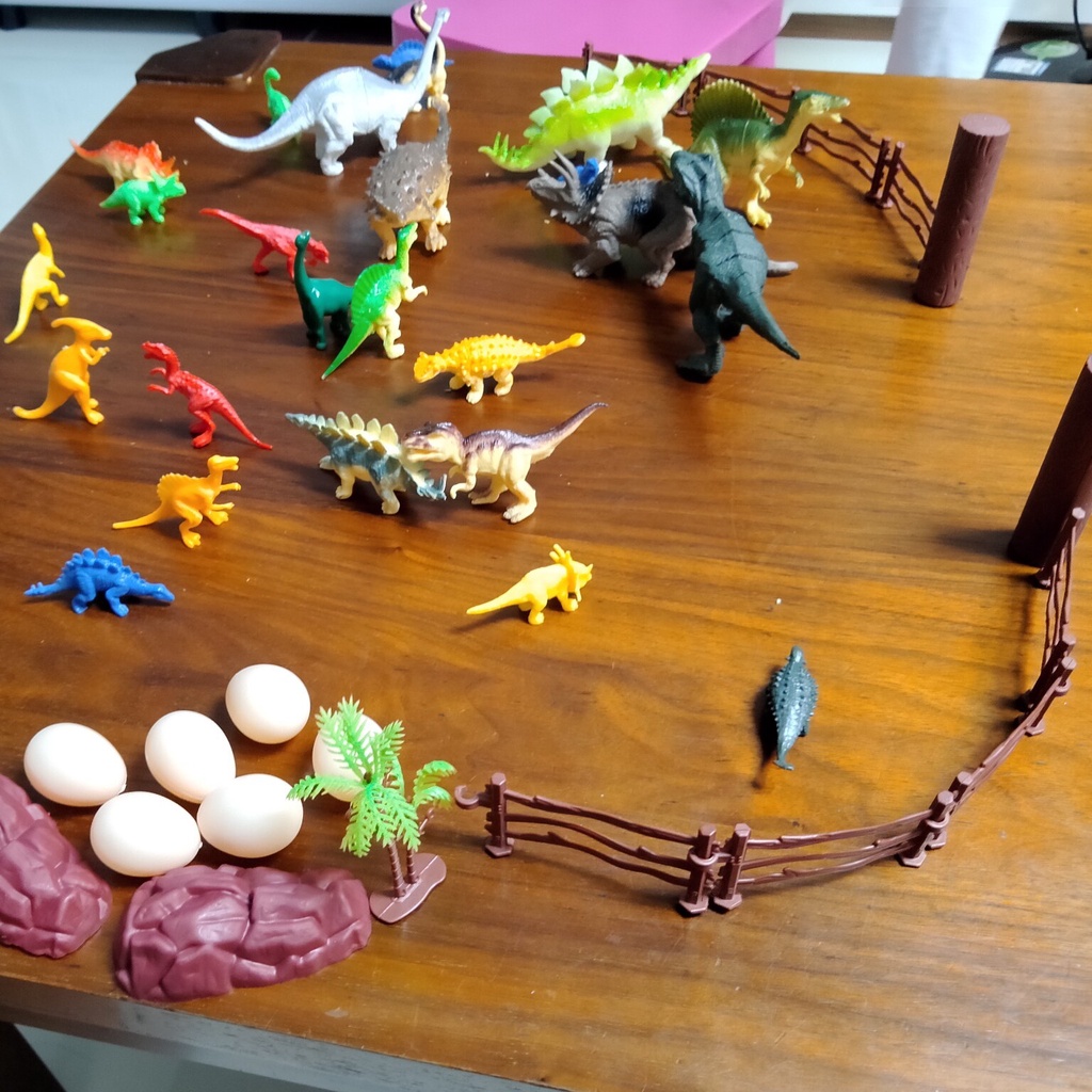 Bộ đồ chơi mô hình công viên khủng long cho trẻ em - Đồ chơi mô hình các loài khủng long cho bé trai bé gái A1