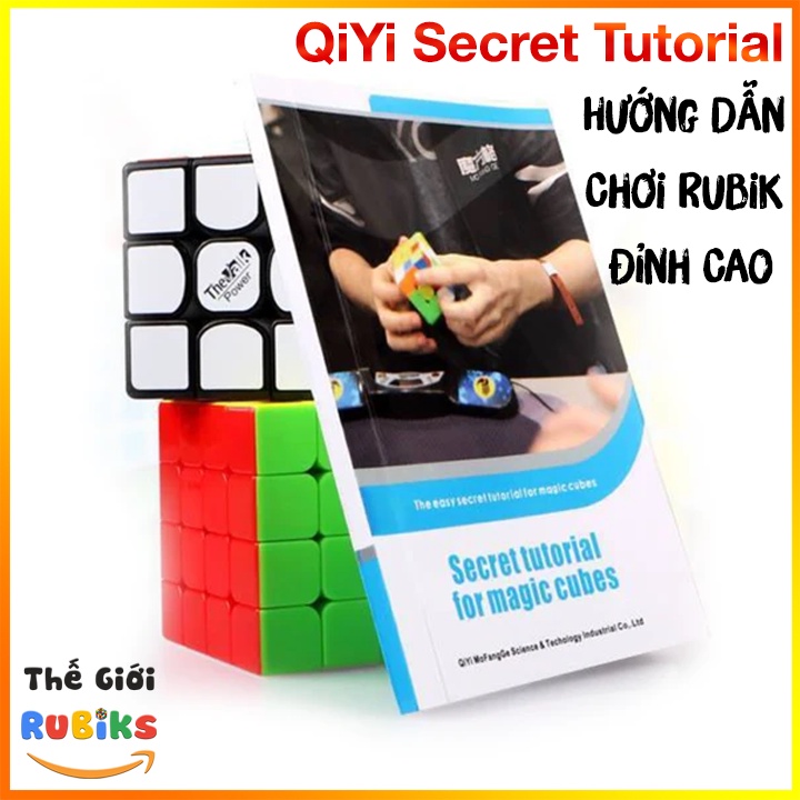 Công thức QiYi CFOP Hướng Dẫn Giải Rubik 2x2 3x3 4x4 5x5 6x6 Megaminx Pyraminx Skewb Square-1 Ivy Fisher &amp; các loại cube