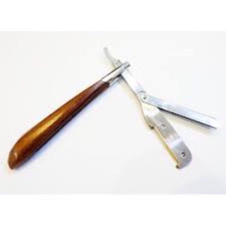DAO CẠO RÂU CÁN GỖ / INOX …