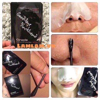 LỘT MỤN ĐẦU ĐEN CIRACLE GOOD-BYE BLACKHEAD (tặng kèm bông lấy nhân mụn)