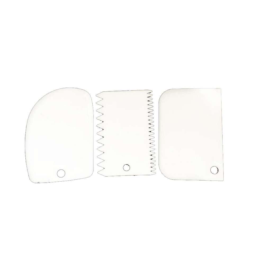 Set 3 Dụng Cụ Chà Láng Bánh Kem