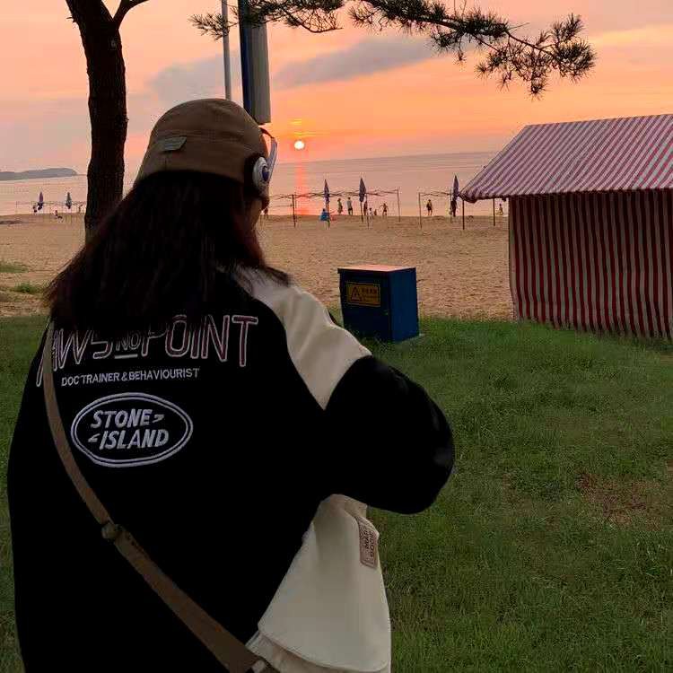 Áo khoác cardigan tay dài màu sắc nổi bật size lớn phong cách Mỹ retro thời trang xuân thu cho nữ | BigBuy360 - bigbuy360.vn