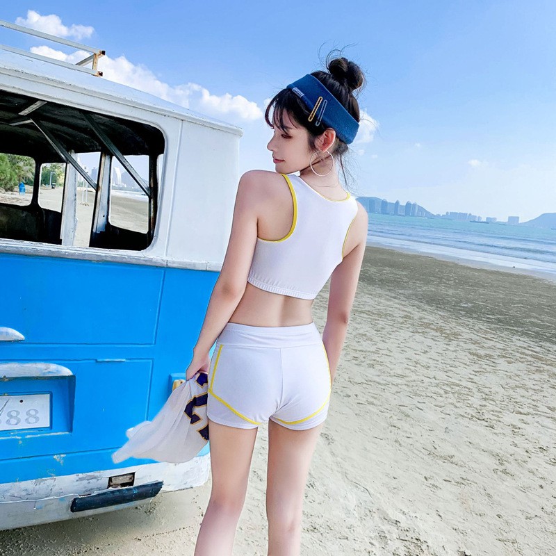 Bộ Đồ Bơi Ba Mảnh Thể Thao Phong Cách Hàn Quốc Cho Nữ | BigBuy360 - bigbuy360.vn