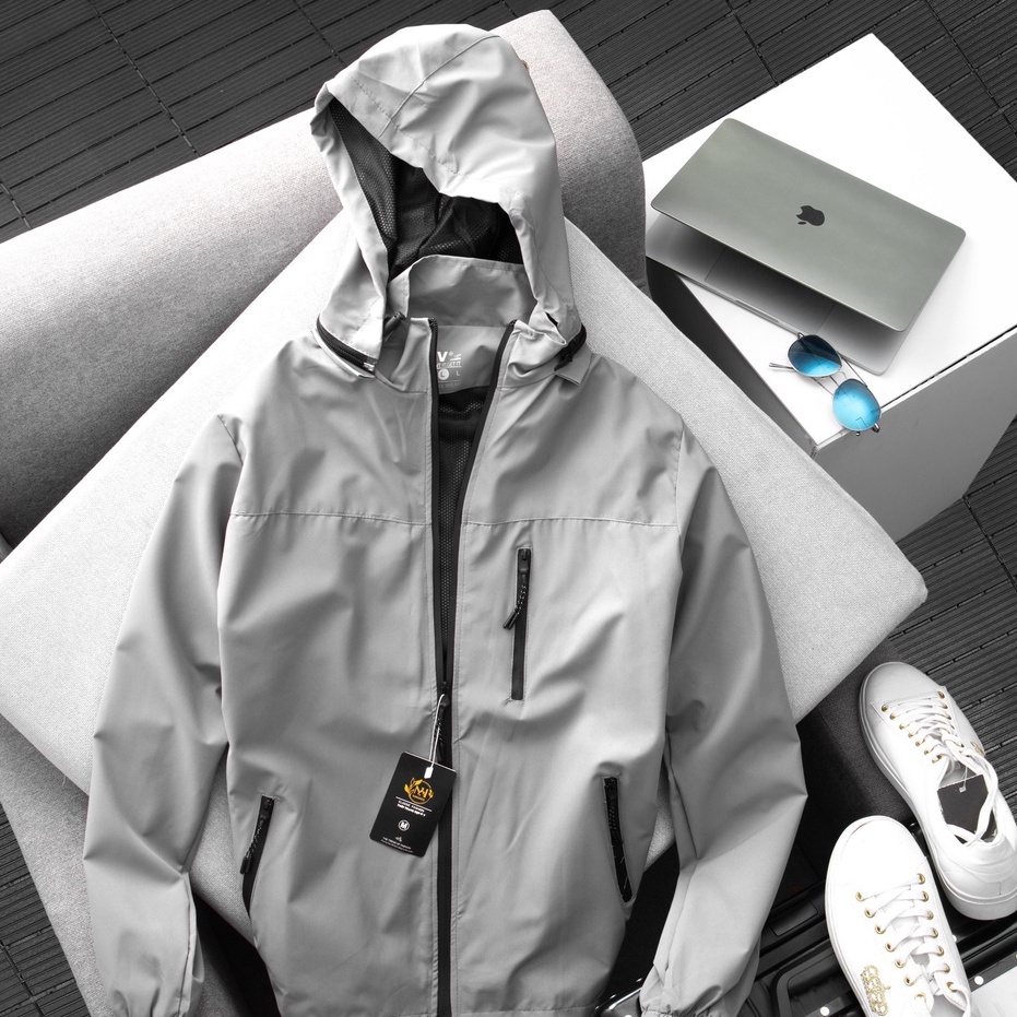 Áo khoác nam áo gió vải dù cao cấp 2 lớp chống nước khoác phong cách Hàn Quốc CAROLLSTOR A04