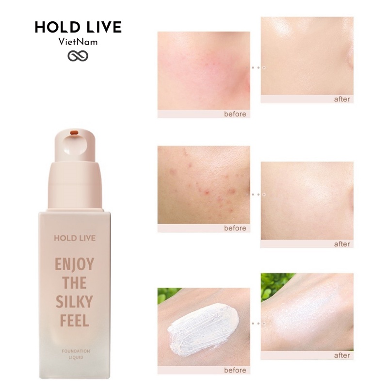 [Có sẵn] Kem nền trang điểm HOLD LIVE cho da dầu dưỡng ẩm  nội địa Trung HL408 | BigBuy360 - bigbuy360.vn