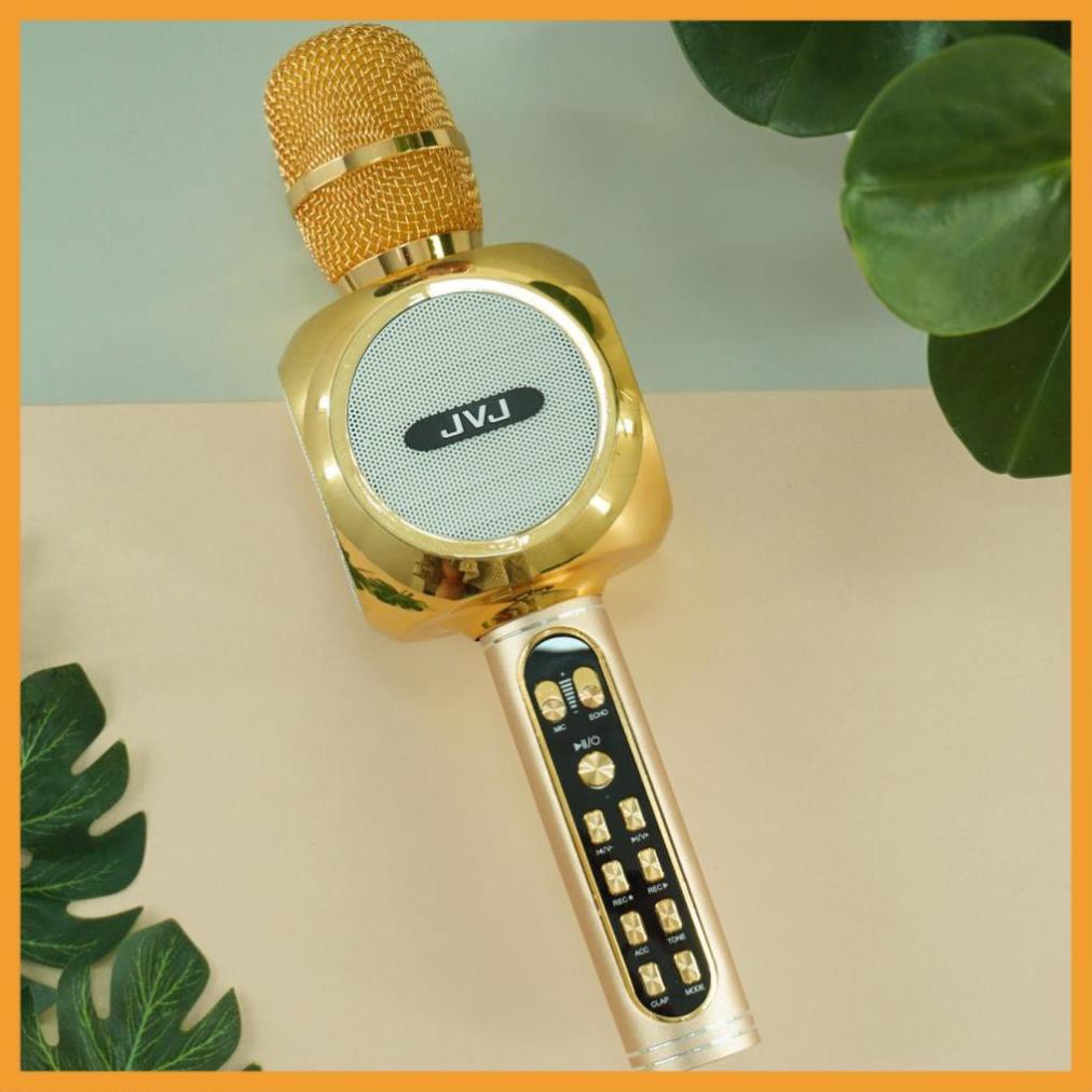 Micro Karaoke bluetooth YS-90, Mic không dây kết nối Bluetooth, có khe cắm thẻ nhớ - Hỗ trợ ghi âm - hàng chính hãng