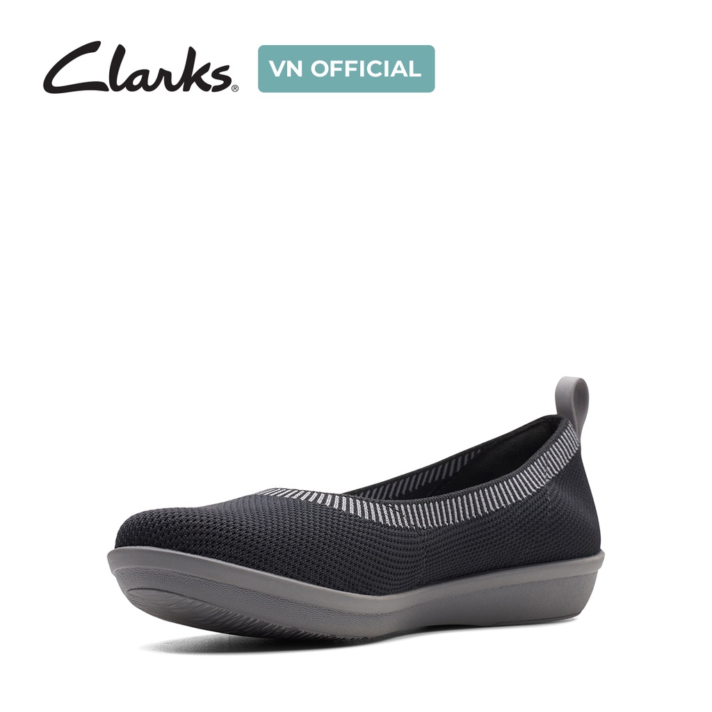 Giày Thể Thao Nữ CLARKS Ayla Paige Màu Đen