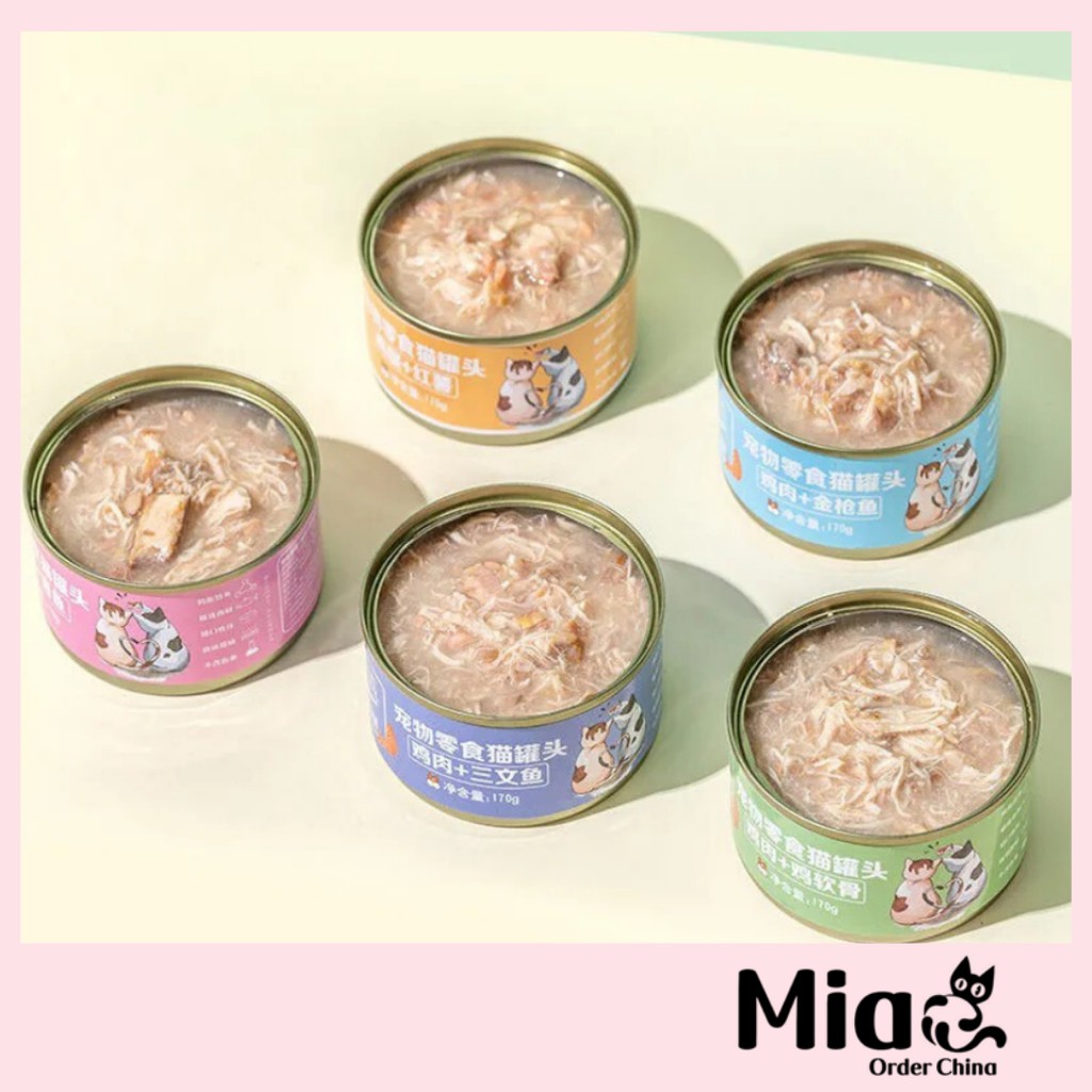 Pate hộp cho mèo LanMiBeiBei 170g