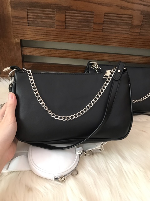 Túi kẹp nách, đeo chéo 5 chi tiết ảnh thật cuối S041 | BigBuy360 - bigbuy360.vn