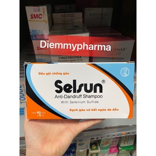 Dầu gội Selsun gói sạch gàu hết ngứa da đầu (hộp 60gói)