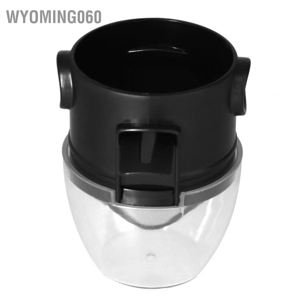 Wyoming060 304 Stainless Steel Coffee Filter with Transparent Plastic PP Cup Portable Dripper for Outdoor