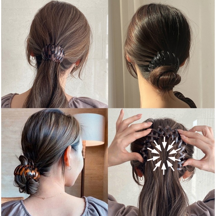 Búi Tóc Tổ Chim Nhựa Đa Năng Hot Trend – Dumi Shop