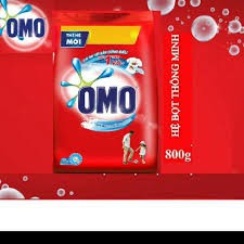 BỘT GIẶT OMO HỆ MỚI BỌT THÔNG MINH800G