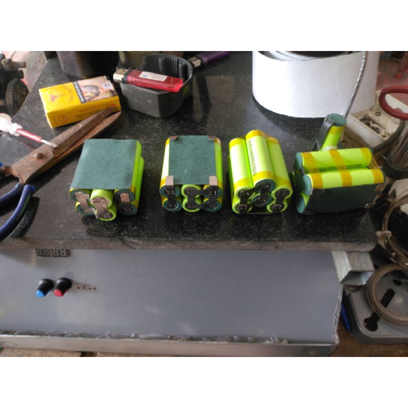 Khối pin 12v 4A cho máy nội địa Makita Hitachi national ryoby