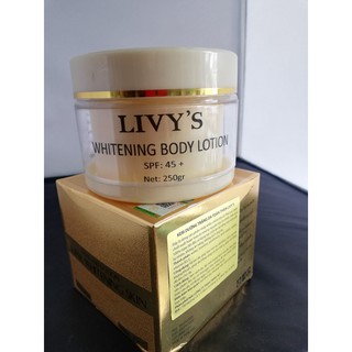 Kem Dưỡng Trắng Da Toàn Thân Livy's 250g