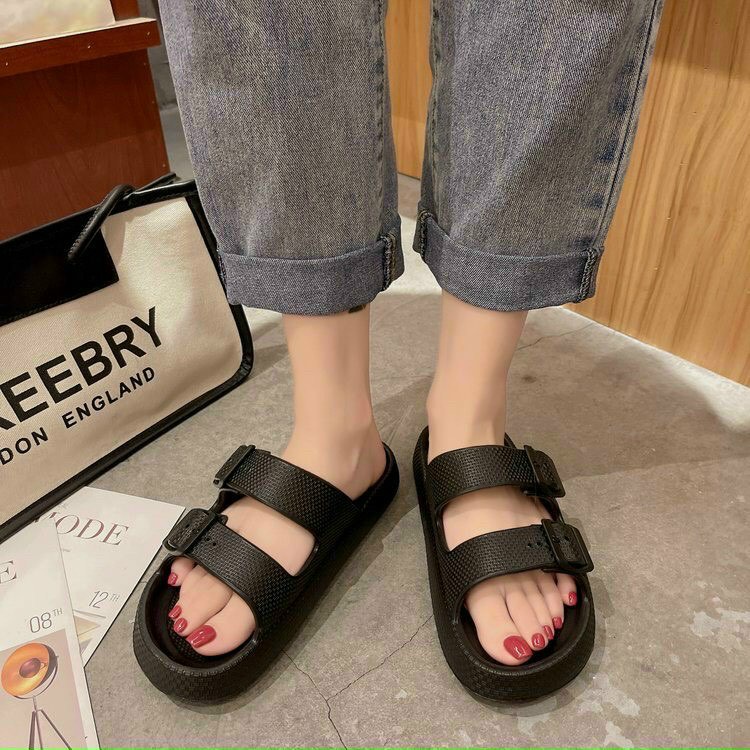 Dép bánh mì đúc 2 quai