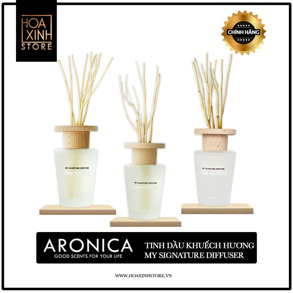 Tinh Dầu Khuếch Tán Cao Cấp Aronica My Signature Diffuser 90ml - Nhập Khẩu Hàn Quốc