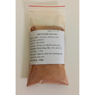 BỘT XÍ MUỘI VOLCANO-100gr