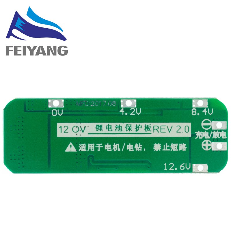 Mô đun sạc pin li-ion 3s 20a 18650 12.6v 18650 li-ion 11.1v 12v chuyên dụng chất lượng cao