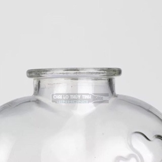 LỌ THUỶ TINH HÌNH TIM 300ml NÚT BẦN