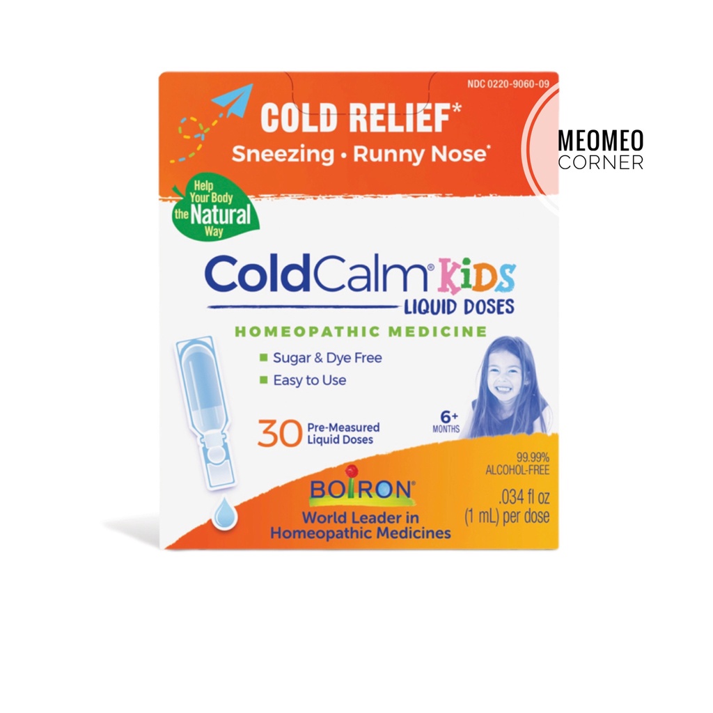 Muối vi lượng đồng căn Coldcalm Boiron Mỹ