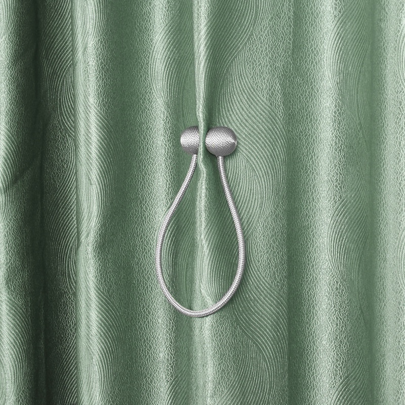 Magnetic lock curtain simple curtain magnetic buckle strap