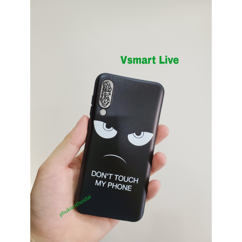 Ốp lưng Vsmart Live FREESHIP Từ 50k dẻo TPU in 3D cao cấp ôm khít máy