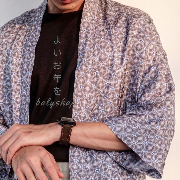 Áo khoác Kimono Tafta Gấm (Chấm bi, họa tiết)