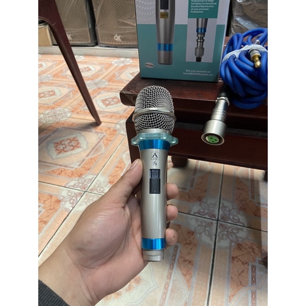 ☘️MICRO HÁT KARAOKE CÓ DÂY BẮT NHẬY-HÚT GIỌNG-CHỐNG HÚ TỐT