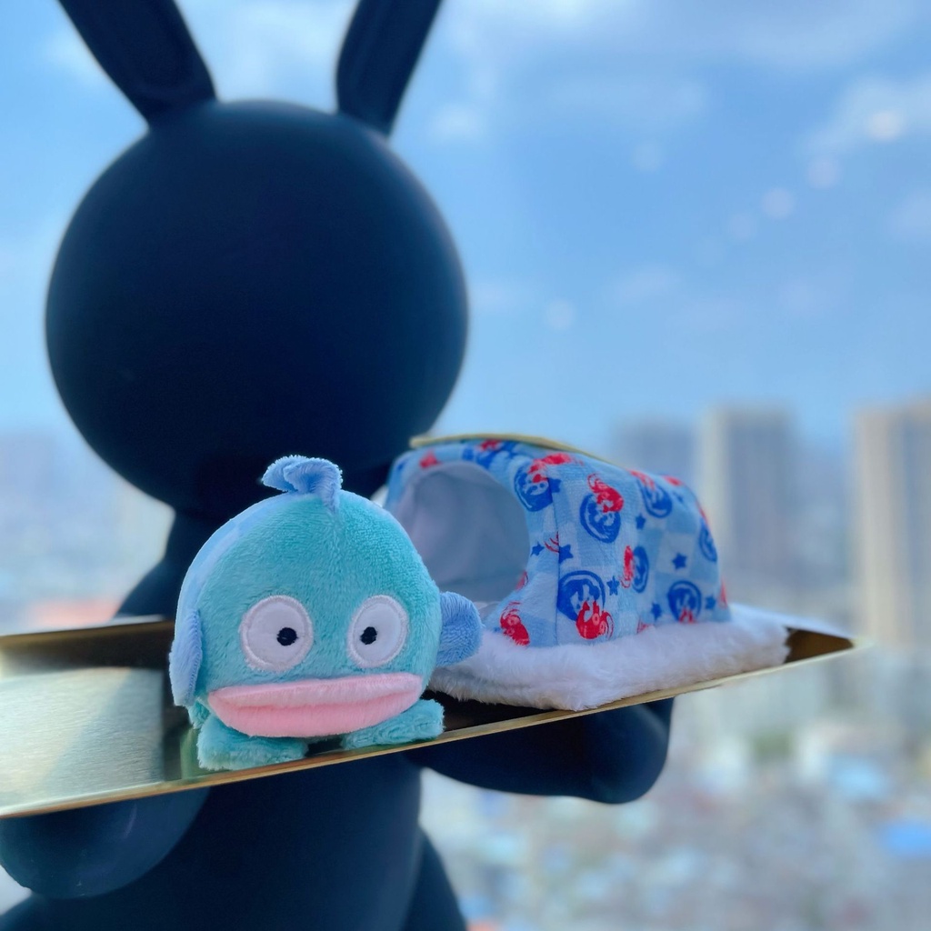 Sanrio Set 1 Thú Nhồi Bông Hình cinnamoroll kuromy kt pc melody Treo Túi Xách Cho Bé