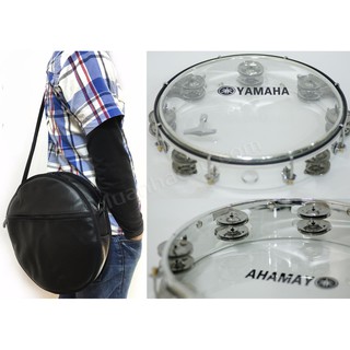  Combo Trống lắc tay và Bao đựng Lục Lạc Gõ Bo Tambourine Yamaha MT6 