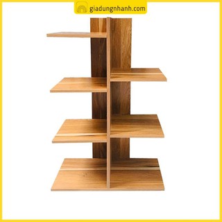 [VIP] Kệ Sách Lắp Ghép Bằng Gỗ Hình Vuông