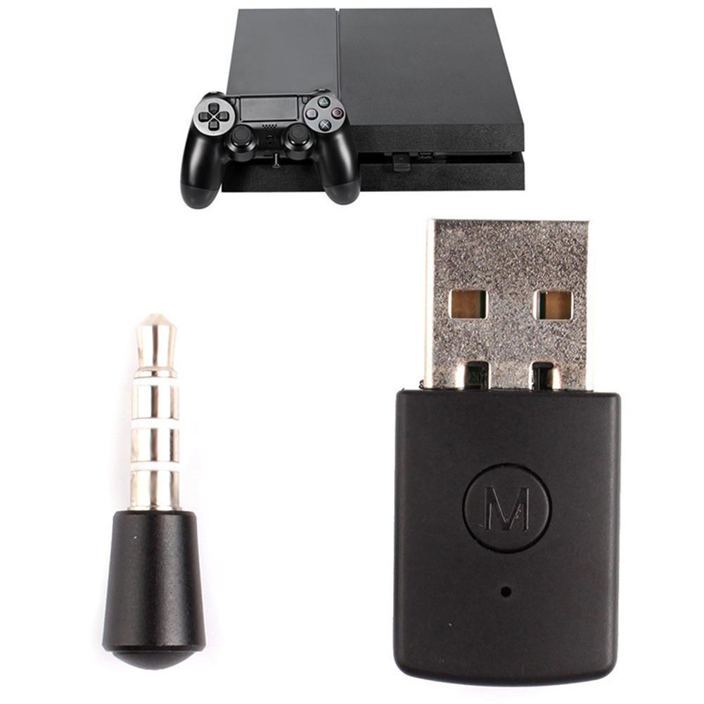Bộ điều hợp tai nghe / mic không dây Bluetooth V4.0 USB Dongle cho PS4
