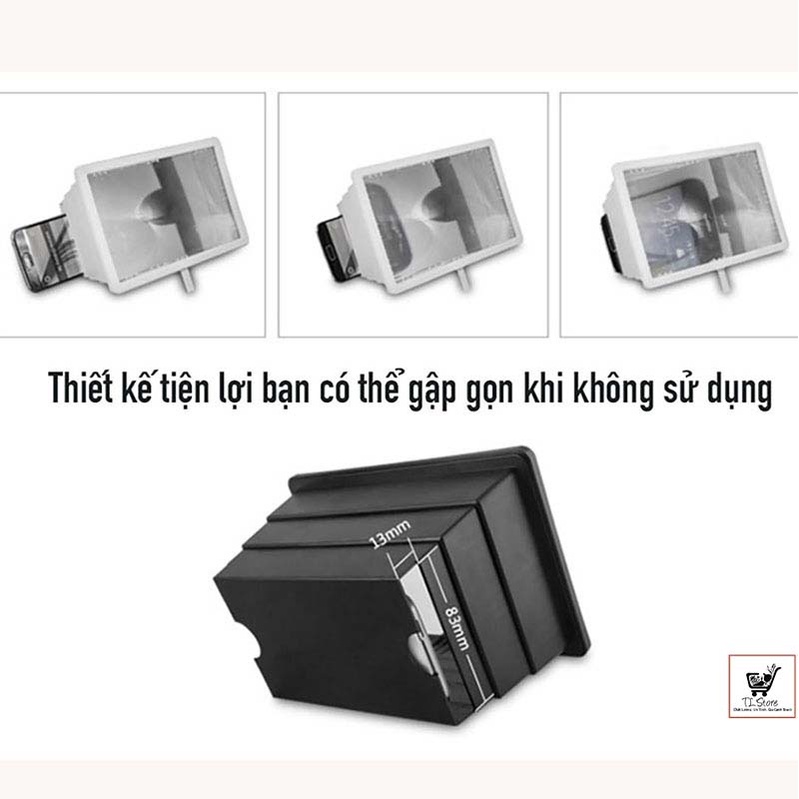 Kính phóng to màn hình điện thoại Smart Phone 3D [KÍNH PHÓNG ĐẠI]