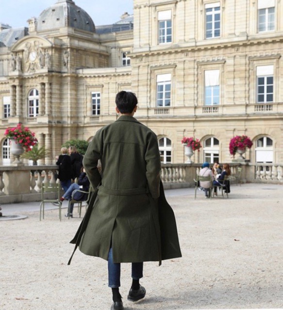 Áo khoác dạ dáng dài Hàn Quốc F204 | BigBuy360 - bigbuy360.vn