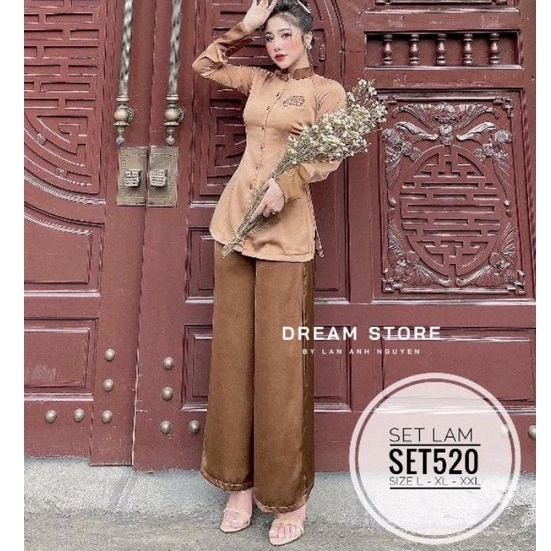 Set lam big size đi chùa từ 60kg-90kg