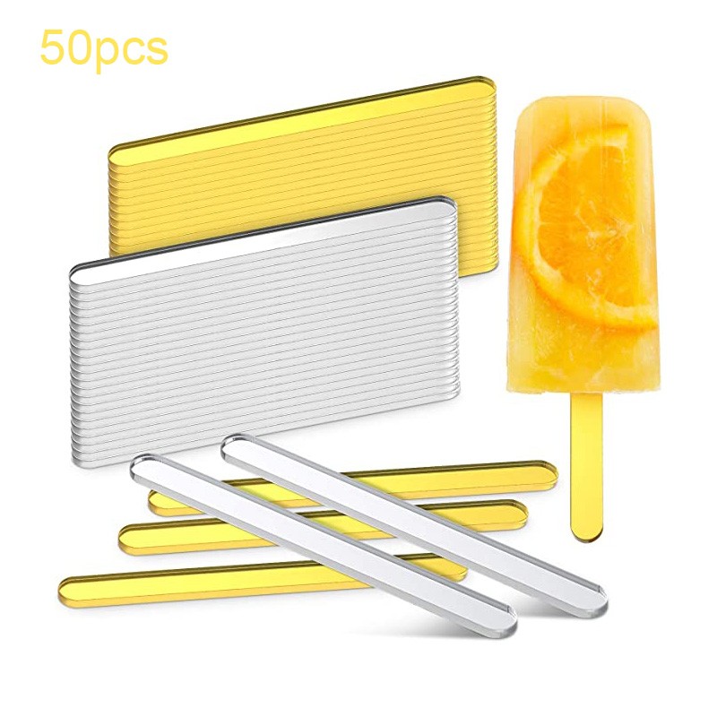 Set 50 Que Kem Bằng Acrylic Dùng Làm Đồ Thủ Công Diy Cho Bé