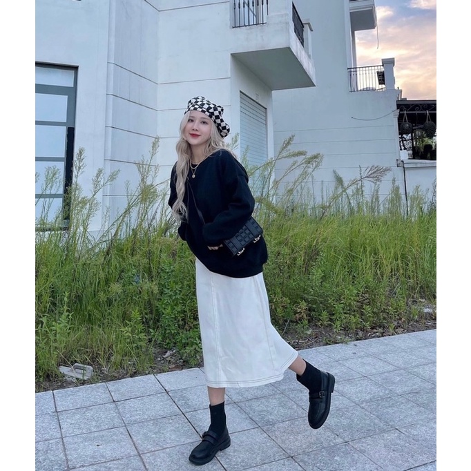 ÁO NỈ BÔNG TRƠN 6 MÀU