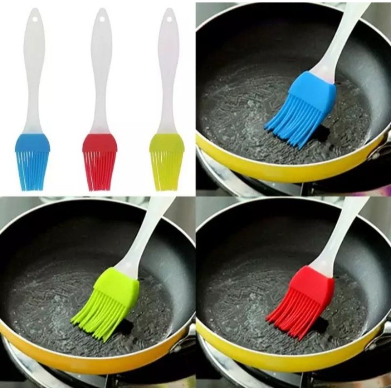 Chổi Đánh Bóng Bánh Kem / Bbg Bằng Silicone