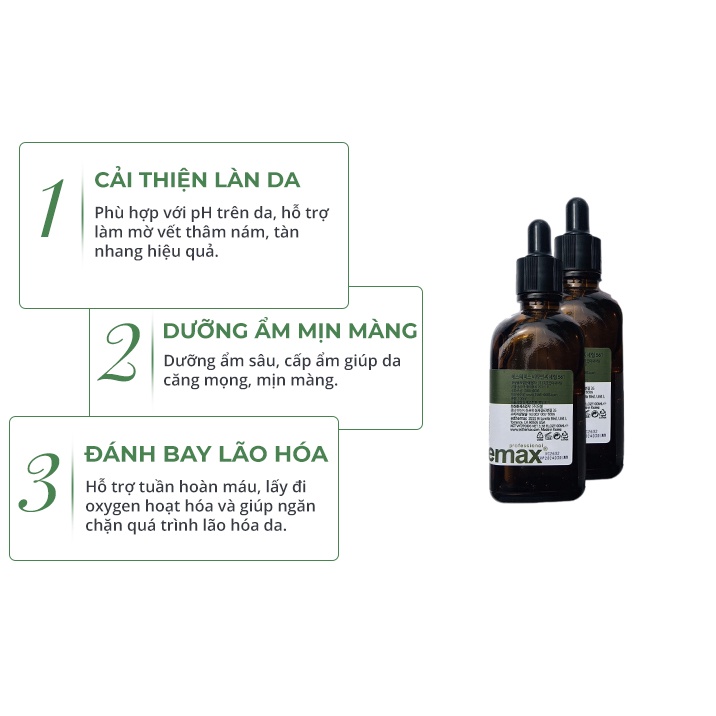 Serum giảm thâm nám giảm tàn nhang giảm mụn dưỡng da trắng da Vitamin C 561 Esthemax SR18