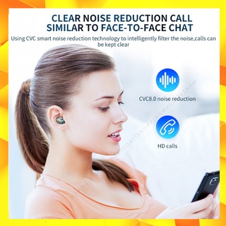 Tai Nghe Bluetooth Amoi F9 Pro Bản Quốc Tế  Cảm Biến Vân Tay, Kiêm Sạc Dự Phòng, Version 5.1 2022