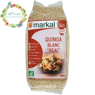 Hạt Diêm mạch quinoa trắng hữu cơ Markal 500g - 2 gói