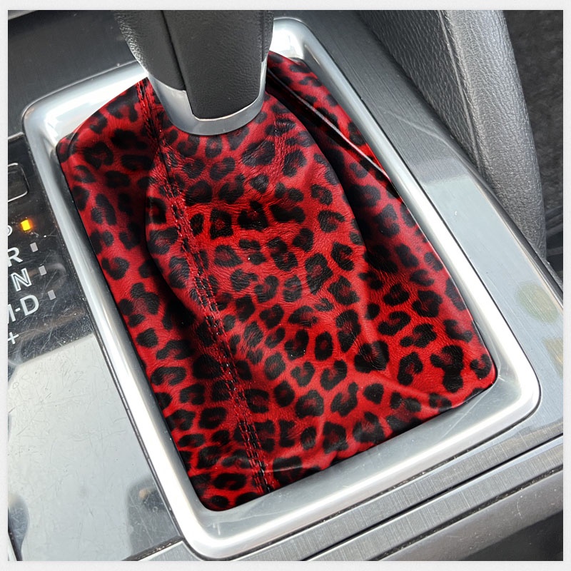 Vỏ Bọc Cần Số Xe Hơi Leopard Vỏ Bọc Núm Gạt Cần Số Xe Hơi 1pc Chống Bụi Bọc Cần Số Bằng Ô Tô Thông Dụng thanh chuyển số tự động cần khởi động cần số bảo vệ Bọc Cần Số Xe Hơi Đồ bọc cần số xe hơi trang trí phụ kiện nội thất ô tô